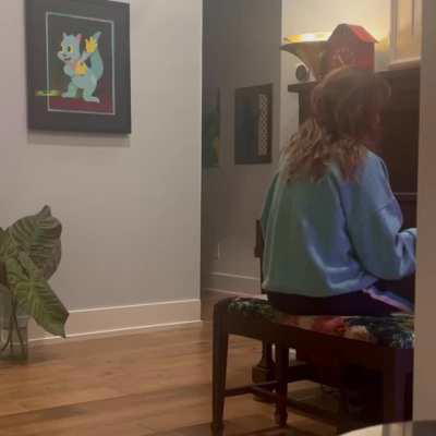 Playing piano IG 8/2/2024