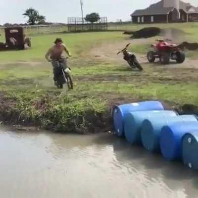 Act like nothing happened...