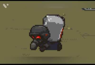 Meet soup can TMF... Wait...... Those bloody blue helmets....