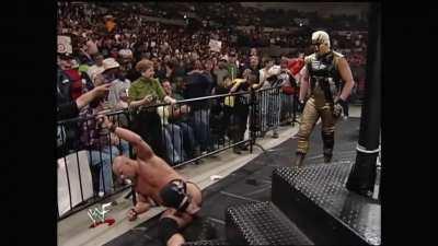 Stone Cold saved by an old lady (04/27/1998 Raw)