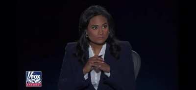 Kristen Welker Body Language analysis on the comment about “America’s emmision compared to all other countries in Paris Accord is the lowest... “ . A genuine smile in agreement?