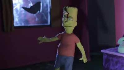 NSFW simpsons, warning gore