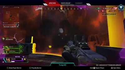 my friends awesome boot to chin for the clutch dub😂🔥