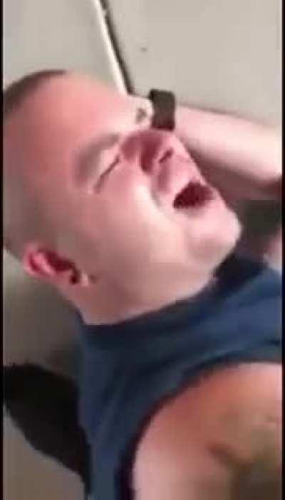 Guy gets caught trying to break into his neighbor's house