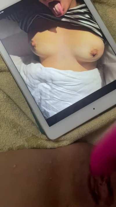 Here is me, tributing myself ❤️‍🔥 Who wants one? Reddit chat or Telegram: Tribatik [sext] [cam] [vid] [rate] [gfe] [fet]