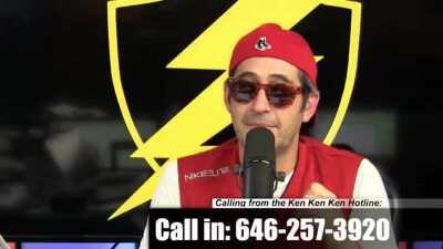 It's Halloween so here's the amazing Ronald Raygun call from last year's Ken Ken & Ken Show