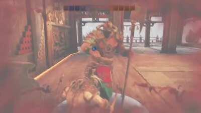 He Wasn't Ready For The Parry...