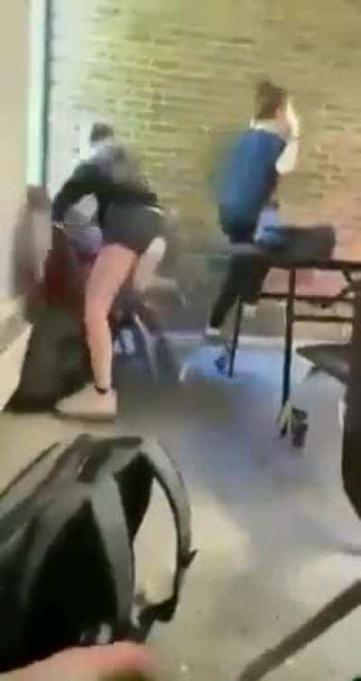 Girl Defeats Boy in Unexpected School MMA Showdown as Peers Walk Away