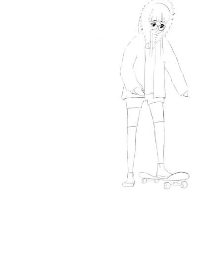 Futaba lands a kickflip