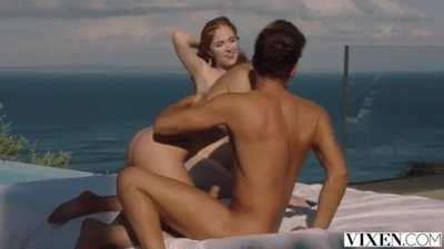 Taking it out to suck