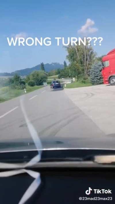 “It says left here honey”