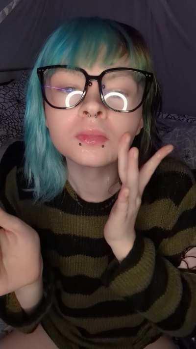 I love making a mess on my face care to help