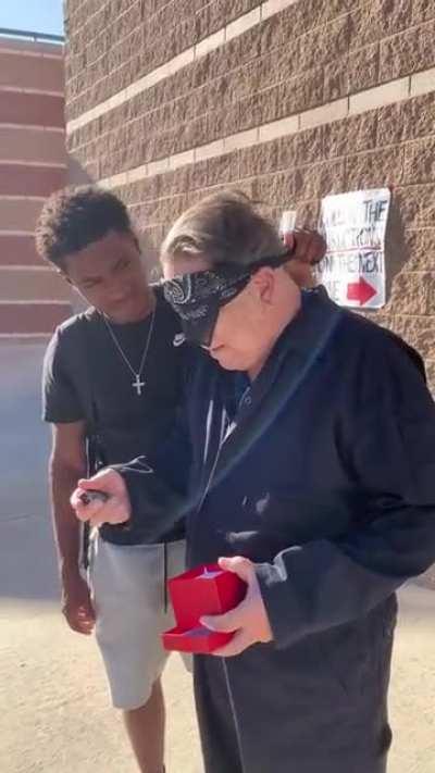 students pool funds to get their janitor a car so he doesn't have to walk to school anymore