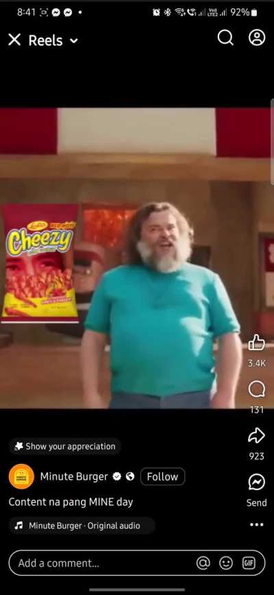 Wild Minute Burger Ad