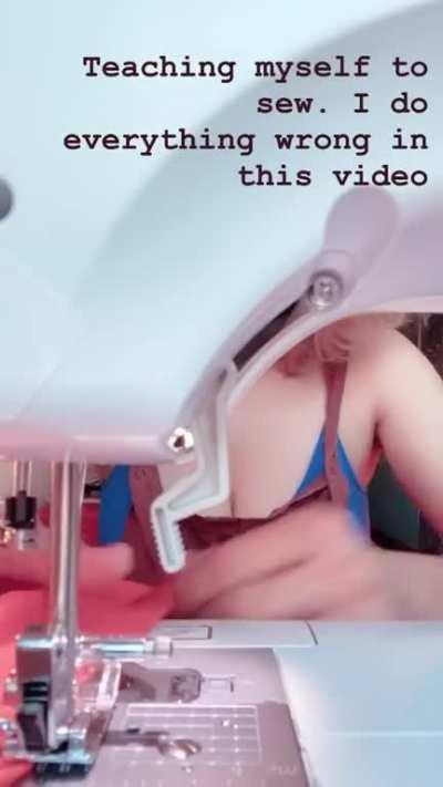 Sewing cleavage