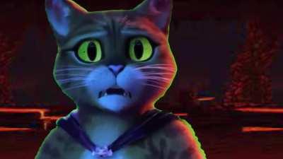 When you accidentally killed the radio demon over lava