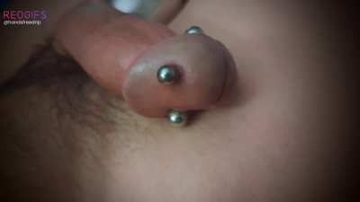 Thick handsfree load, long orgasm.