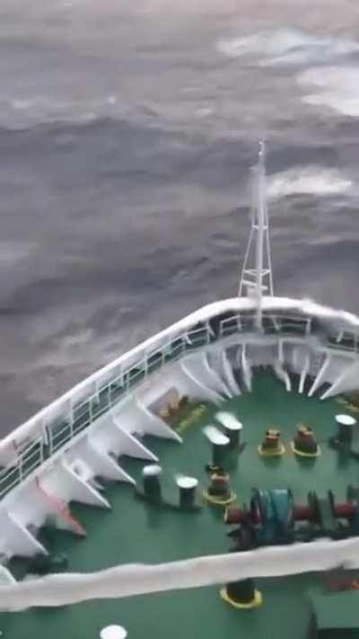 Sometimes ocean is pretty scary