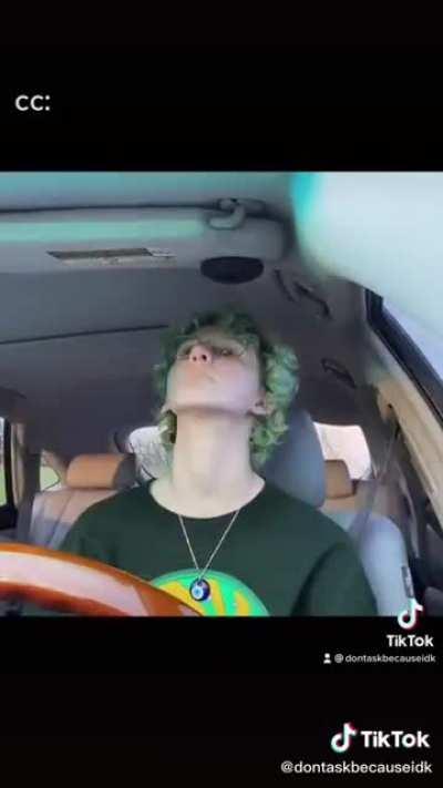 They should definitely not be driving if they have ‘tics’ like these