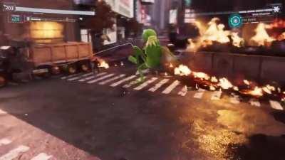 Spider Kermit mod. This is why we wanted spiderman on pc for! Shut up and take my money!
