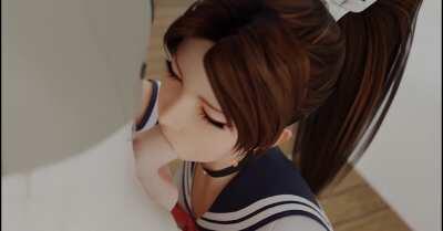 Mai Shiranui Sex Tape at School [Dead or Alive] (bewyx) sound version