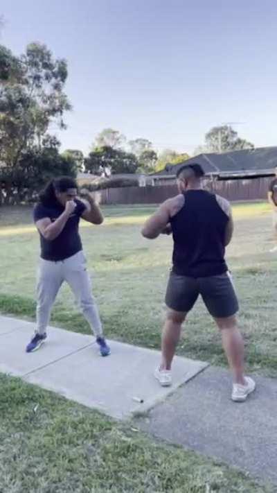 Samoan fight in Sydney