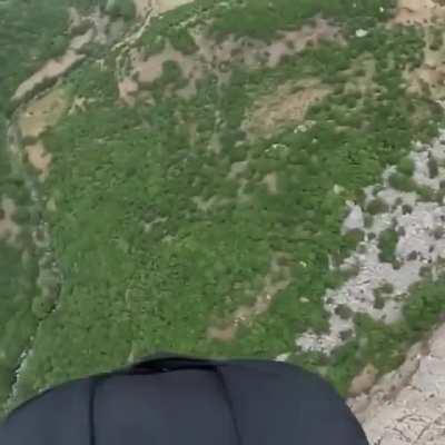 What could go wrong using a super sketchy zipline to base jump from