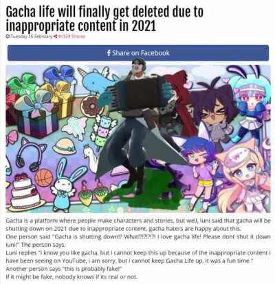 No mas gacha