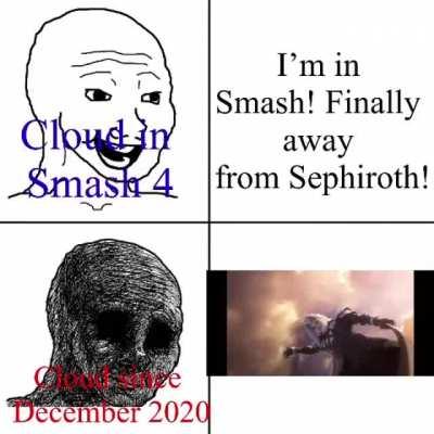 3 days from now, Sephiroth would join Smash 1 year ago