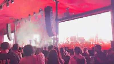 Spotted Tyler in my recording of Yves tumor