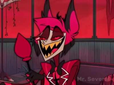 Alastor tells Charlie about his recent crossover…