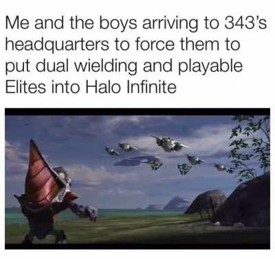 This is a joke I respect the work 343 is doing and they probably have a reason for doing what they’re doing