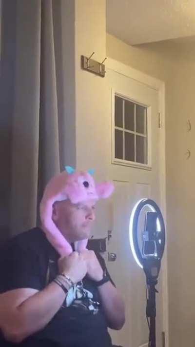 I thought this should go in here. Lowkey now I want a hat like this, too