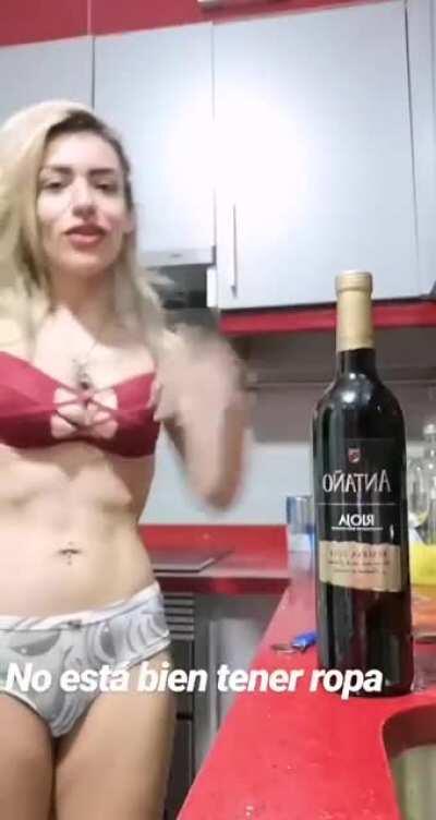 Cuando era flaca...