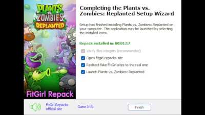 pvz replanted has new install wizard music