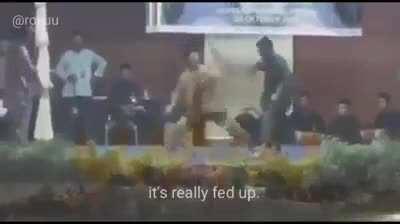 Least deadly sword fighters in Malaysia (Source: combat footage of training for Konfrontasi 2.0 against Indonesia)