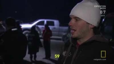 He seems sober to me...