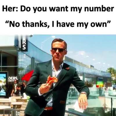 I have my own number... And issues...