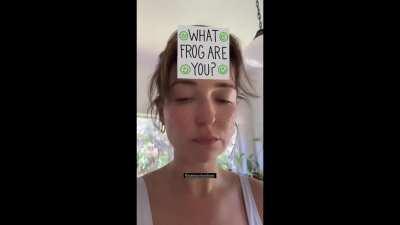 Frog Milana (IG story)