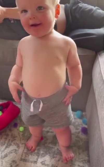 Me at 18w trying to get comfortable in pants.