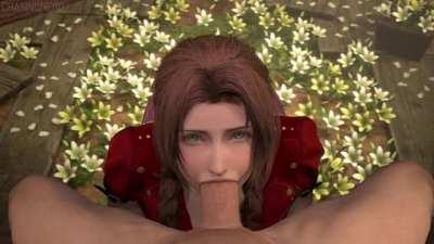 Aerith Blowjob (ChasingNero) [Final Fantasy 7]