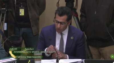 California House-Speaker: “There are more children suffering and dying of measles in Texas than transgender athletes, that’s the Epidemic we should be worried about!”