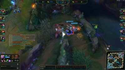 Celestial Goat tricks angry Swordswoman and Furry