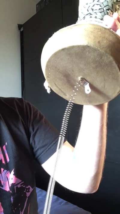 A rather crude thunder drum I made