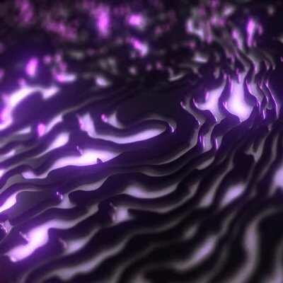 Abstract Purple Landscape Flows | GIF Loop by Xponentialdesign [A]