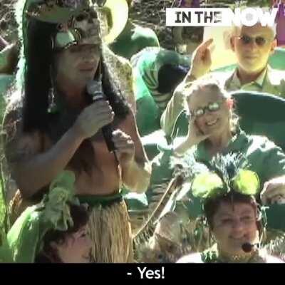 Ecosexuals making sweet sweet love to Mother Nature