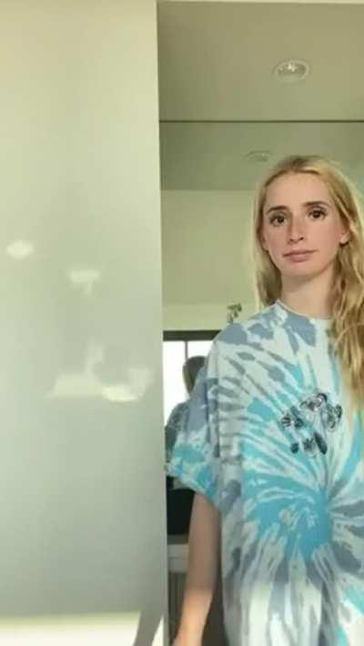 This doll is naturally stacked