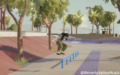 EA: Skate 4 Nollie 360 Flip Crooked Grind - @BeverlyValleyMusic