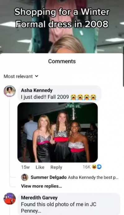 Girls having the same experiences