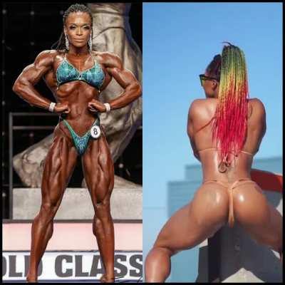 Lola Montez Natty or Juicy? Instagram @fit_lolamontez